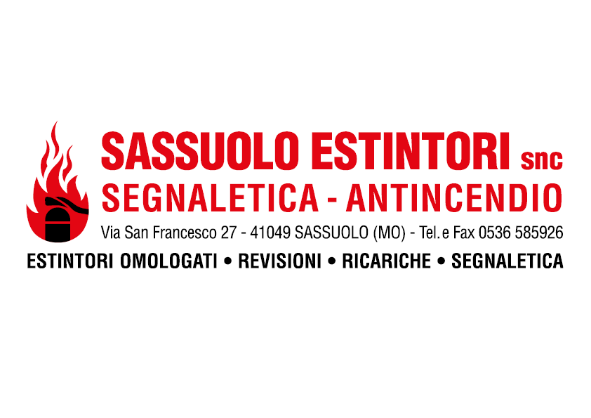 logo sassuolo estintori